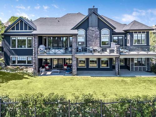 29 Elveden Point Sw, Calgary, AB - Outdoor With Deck Patio Veranda With Facade