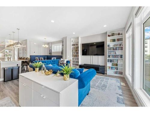 8 Seton Terrace Se, Calgary, AB - Indoor Photo Showing Living Room