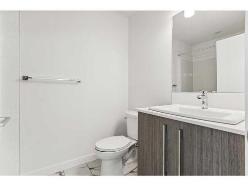 #305-280 Chelsea Road, Chestermere, AB - Indoor Photo Showing Bathroom