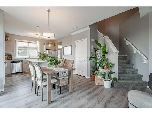 193 Mahogany Drive Se, Calgary, AB - Indoor Photo Showing Dining Room