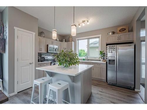 193 Mahogany Drive Se, Calgary, AB - Indoor Photo Showing Kitchen With Upgraded Kitchen