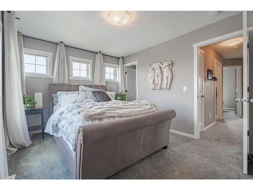 193 Mahogany Drive Se, Calgary, AB - Indoor Photo Showing Bedroom