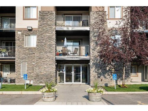 2221-8 Bridlecrest Drive Sw, Calgary, AB - Outdoor With Balcony With Facade