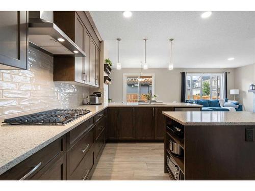 6 Magnolia Manor Se, Calgary, AB - Indoor Photo Showing Kitchen With Upgraded Kitchen