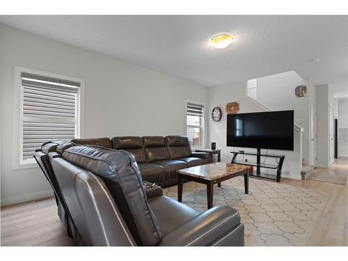 126 Cornerstone Road Ne, Calgary, AB - Indoor Photo Showing Living Room