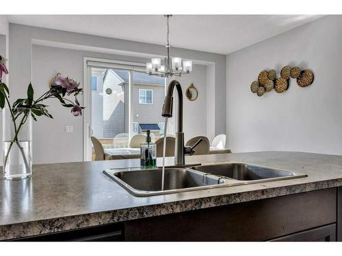 16 Cityscape View Ne, Calgary, AB - Indoor Photo Showing Kitchen With Double Sink