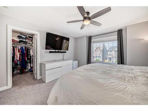 67 Masters Crescent Se, Calgary, AB - Indoor Photo Showing Bedroom