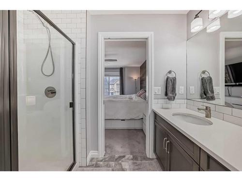 67 Masters Crescent Se, Calgary, AB - Indoor Photo Showing Bathroom