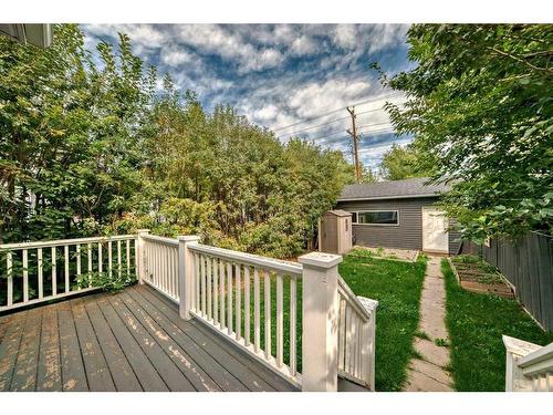 1612 Bowness Road Nw, Calgary, AB - Outdoor With Deck Patio Veranda