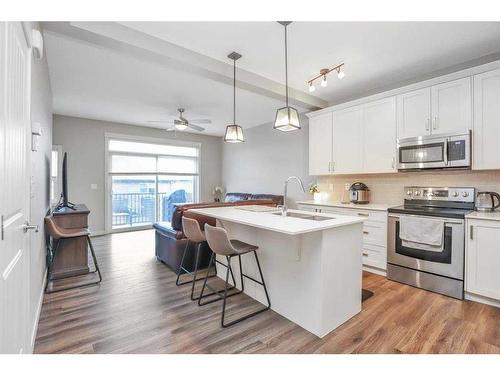 509-355 Nolancrest Heights Nw, Calgary, AB - Indoor Photo Showing Kitchen With Stainless Steel Kitchen