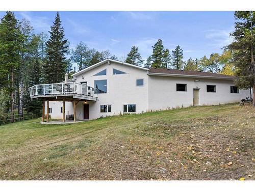 231192 Forestry Way, Rural Rocky View County, AB - Outdoor With Deck Patio Veranda With Exterior