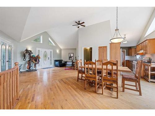 231192 Forestry Way, Rural Rocky View County, AB - Indoor Photo Showing Dining Room