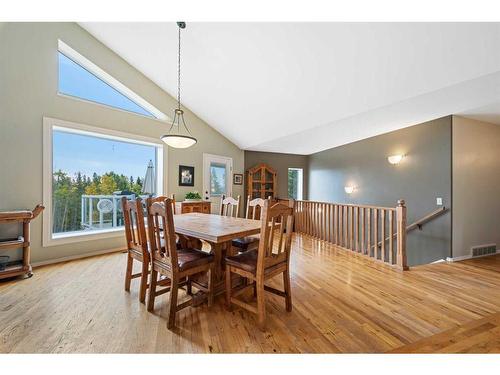 231192 Forestry Way, Rural Rocky View County, AB - Indoor Photo Showing Dining Room