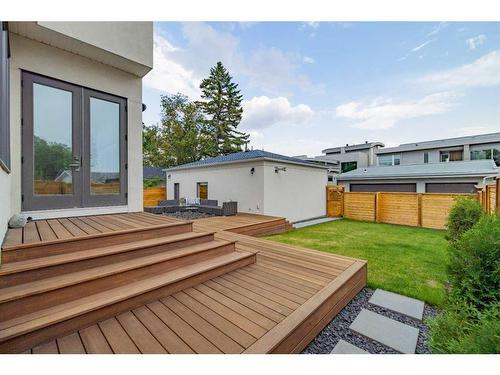 2543 11 Avenue Nw, Calgary, AB - Outdoor With Deck Patio Veranda With Exterior