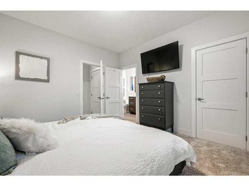 16 Lake Newell Green Se, Calgary, AB - Indoor Photo Showing Bedroom