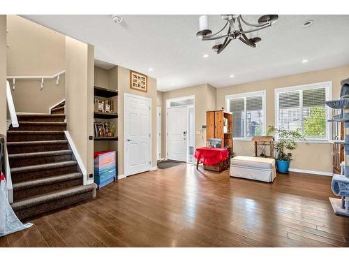 41 Amery Crescent, Crossfield, AB - Indoor Photo Showing Living Room