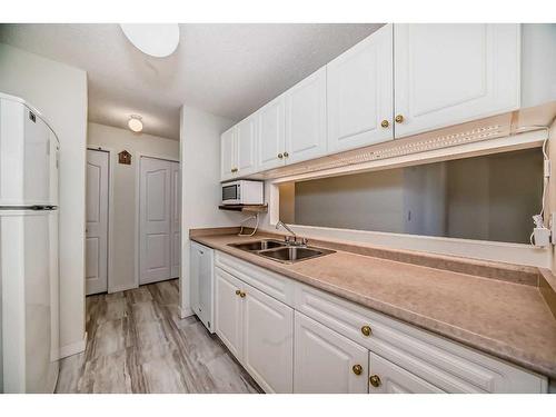 303-1303 Tuscarora Manor Nw, Calgary, AB - Indoor Photo Showing Kitchen With Double Sink