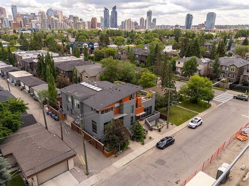 110 18 Street Nw, Calgary, AB - Outdoor With Deck Patio Veranda With View