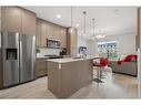 2221-76 Cornerstone Passage Ne, Calgary, AB  - Indoor Photo Showing Kitchen With Stainless Steel Kitchen With Upgraded Kitchen 