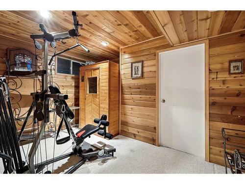 11326 87 Street Se, Calgary, AB - Indoor Photo Showing Gym Room