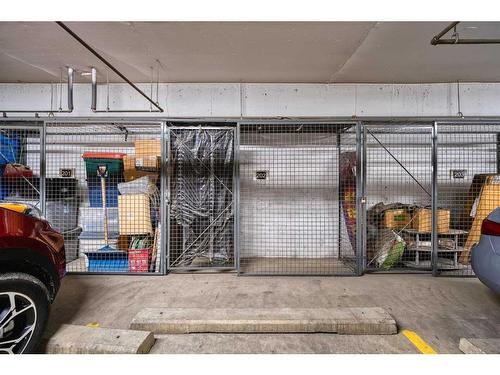 124-2727 28 Avenue Se, Calgary, AB - Indoor Photo Showing Garage