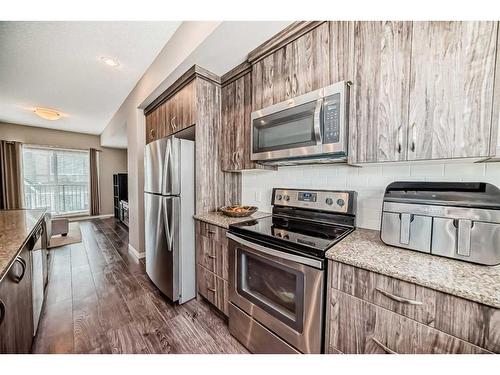 517 Nolanlake Villas Nw, Calgary, AB - Indoor Photo Showing Kitchen With Stainless Steel Kitchen