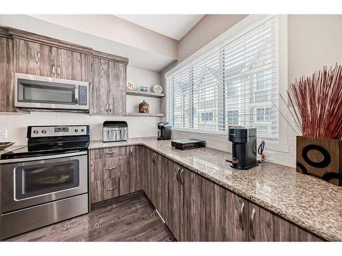 517 Nolanlake Villas Nw, Calgary, AB - Indoor Photo Showing Kitchen With Stainless Steel Kitchen