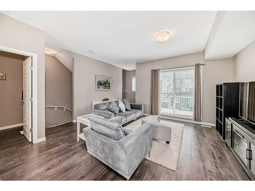 517 Nolanlake Villas Nw, Calgary, AB - Indoor Photo Showing Living Room