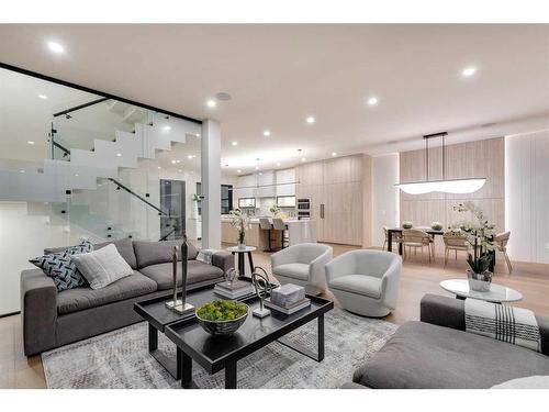 120 13 Street Ne, Calgary, AB - Indoor Photo Showing Living Room