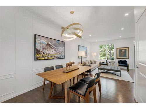 108 Ascot Point Sw, Calgary, AB - Indoor Photo Showing Dining Room