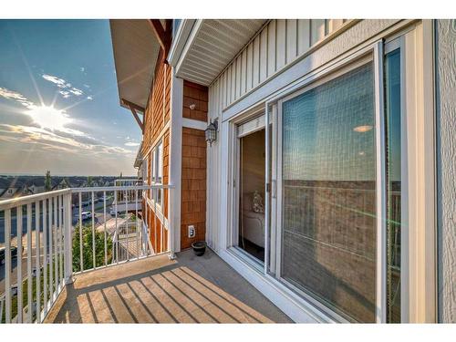 1406-302 Skyview Ranch Drive Ne, Calgary, AB - Outdoor With Balcony With Exterior