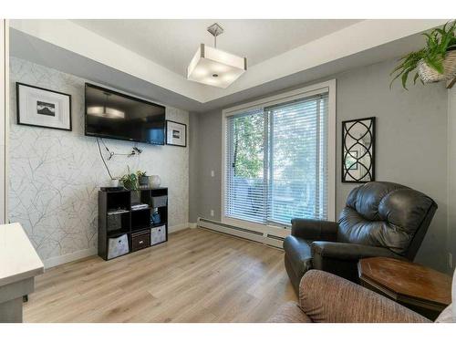 1124-76 Cornerstone Passage Ne, Calgary, AB - Indoor Photo Showing Living Room