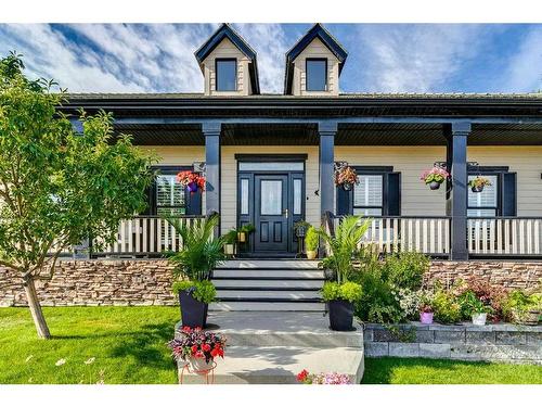 3406 Douglasdale Boulevard Se, Calgary, AB - Outdoor With Deck Patio Veranda With Facade