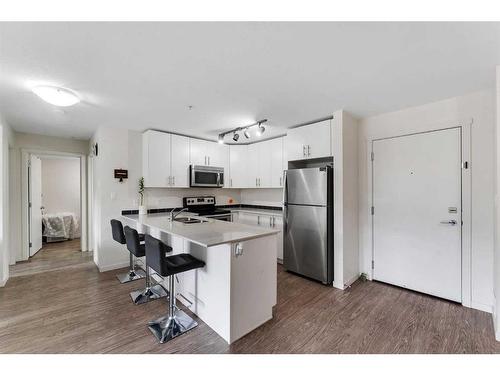 3215-181 Skyview Ranch Manor Ne, Calgary, AB - Indoor Photo Showing Kitchen With Stainless Steel Kitchen