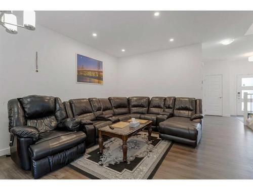 171 Homestead Drive, Calgary, AB - Indoor Photo Showing Living Room