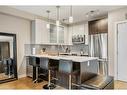 410-836 Royal Avenue Sw, Calgary, AB  - Indoor Photo Showing Kitchen With Upgraded Kitchen 