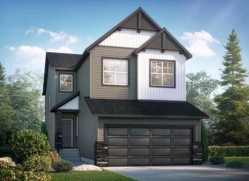 65 Amblefield View Nw, Calgary, AB - Outdoor With Facade