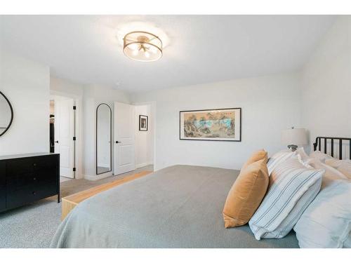 55 Shawnee Heath Sw, Calgary, AB - Indoor Photo Showing Bedroom