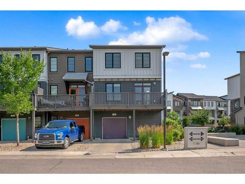 48 Walden Walk Se, Calgary, AB - Outdoor With Balcony With Facade