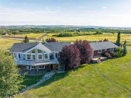 144003 370 Avenue West, Rural Foothills County, AB - Outdoor With Deck Patio Veranda With View