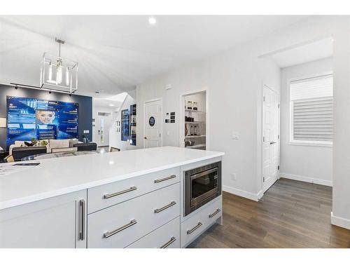 63 Heirloom Boulevard Se, Calgary, AB - Indoor Photo Showing Kitchen