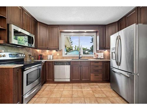 16112 Patricia Drive Nw, Edmonton, AB - Indoor Photo Showing Kitchen With Stainless Steel Kitchen