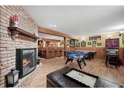 16112 Patricia Drive Nw, Edmonton, AB - Indoor With Fireplace