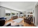 16112 Patricia Drive Nw, Edmonton, AB  - Indoor Photo Showing Living Room With Fireplace 