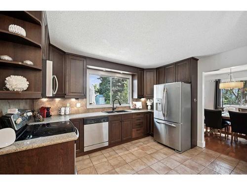 16112 Patricia Drive Nw, Edmonton, AB - Indoor Photo Showing Kitchen With Stainless Steel Kitchen With Double Sink