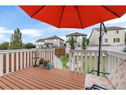 49 Morningside Bay Sw, Airdrie, AB - Outdoor With Deck Patio Veranda With Exterior