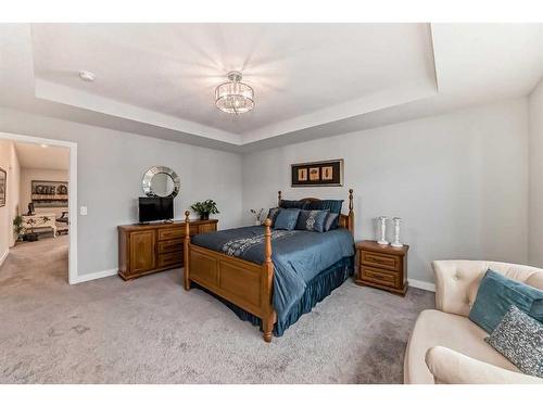 311 South Harmony Drive, Rural Rocky View County, AB - Indoor Photo Showing Bedroom