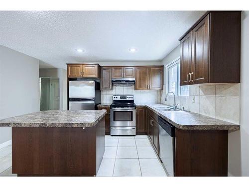 442 27 Avenue Nw, Calgary, AB - Indoor Photo Showing Kitchen With Stainless Steel Kitchen With Double Sink