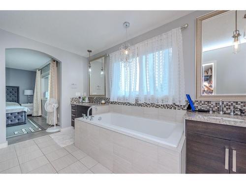 52 Cooperstown Place Sw, Airdrie, AB - Indoor Photo Showing Bathroom