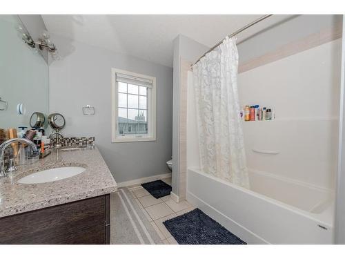 52 Cooperstown Place Sw, Airdrie, AB - Indoor Photo Showing Bathroom